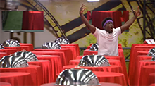 Godfrey Mangwiza wins the Power of Veto